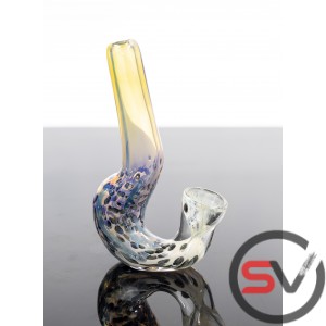 MULTI-COLOR ONE HITTER WITH FLAT BASE 5CT/PK